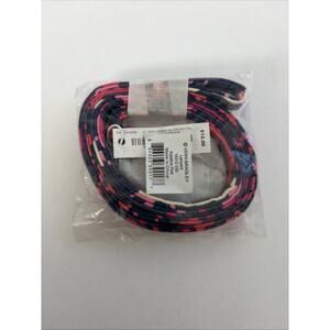 NWT Vera Bradley Katalina Pink Navy Swirls Cloth Lanyard